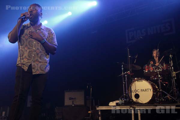 BLOC PARTY - 2016-03-03 - PARIS - Le Trianon - Rowland Kelechukwu Okereke - Louise Bartle